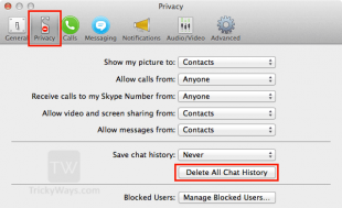 skype for business save conversation mac