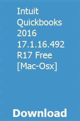 intuit quickbooks 2013 for mac